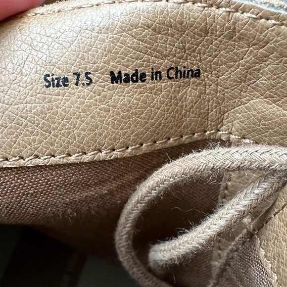 Dolce Vita Adyson Tan Oiled Suede Lace Up Boots - Size 7.5 - Picture 5 of 8